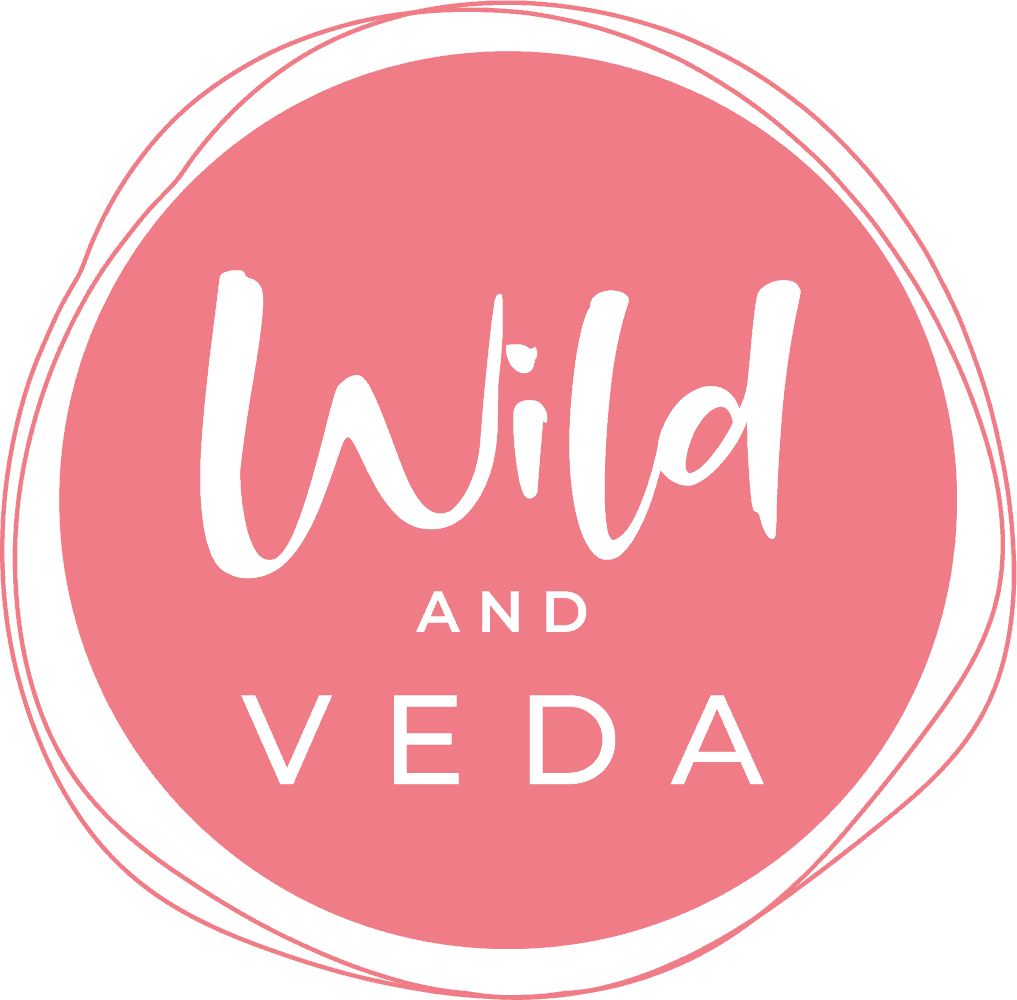 Wild and Veda Logo2 coral